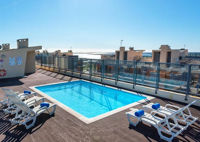 公寓 Privilege Dalia With Rooftop Pool, Village Marina -
